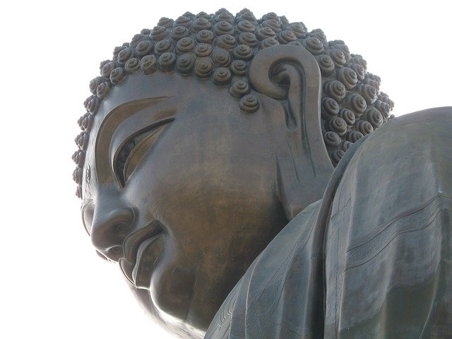 Téléchargement gratuit de Statue de Bouddha de Hong Kong - photo ou image gratuite à modifier avec l'éditeur d'images en ligne GIMP