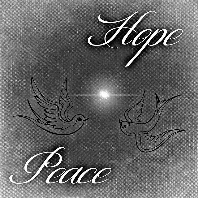 Free download Hope Peace Dove -  free illustration to be edited with GIMP free online image editor