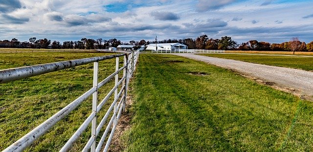 Free download Horse Stable Fence Pipe Fencing -  free photo or picture to be edited with GIMP online image editor