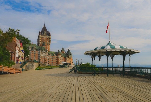 Free download Hotel Castle Frontenac -  free photo or picture to be edited with GIMP online image editor