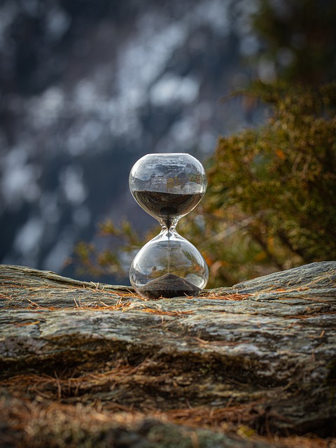 Free download hourglass rock time stone free picture to be edited with GIMP free online image editor