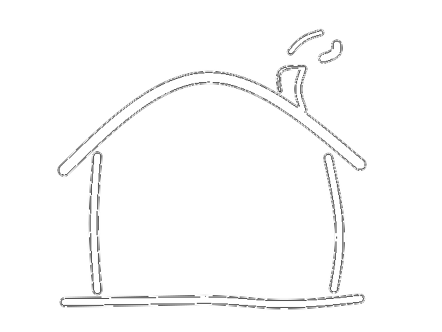 Free download House Drawing Symbol -  free illustration to be edited with GIMP free online image editor