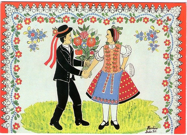 Free download Hungarian Traditional Costume -  free illustration to be edited with GIMP free online image editor