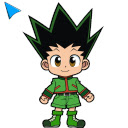 Hunter x Hunter Anime Cursor  screen for extension Chrome web store in OffiDocs Chromium