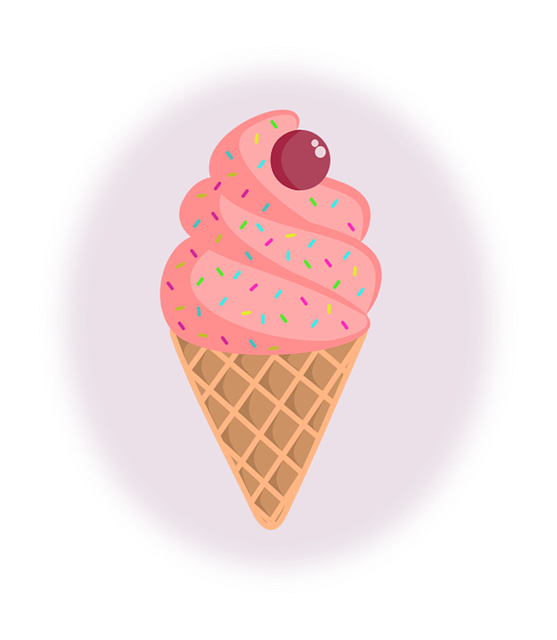 Free download Ice Cream Strawberry -  free illustration to be edited with GIMP free online image editor