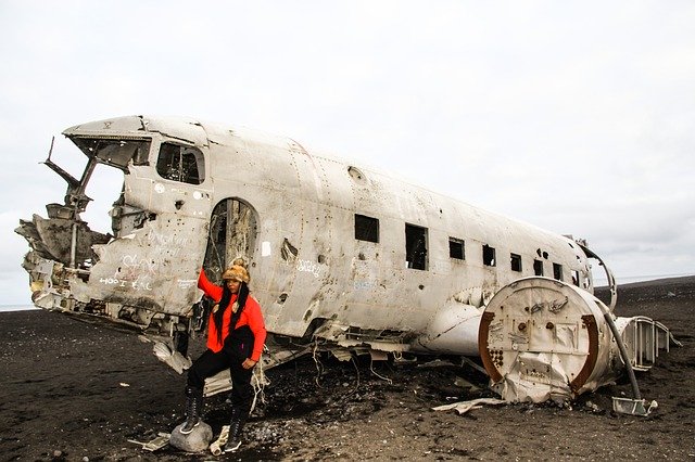 Free download Iceland Airplane Plane -  free photo or picture to be edited with GIMP online image editor