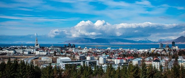 Free download Iceland Reykjavik Panorama -  free photo or picture to be edited with GIMP online image editor