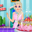 Ice Queen Royal Baker Game  screen for extension Chrome web store in OffiDocs Chromium