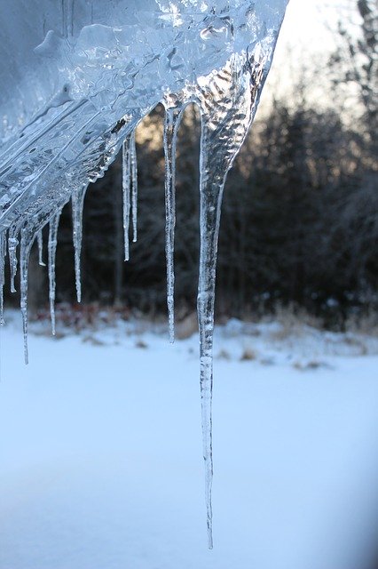 Free download Icicles Winter Cold -  free photo or picture to be edited with GIMP online image editor