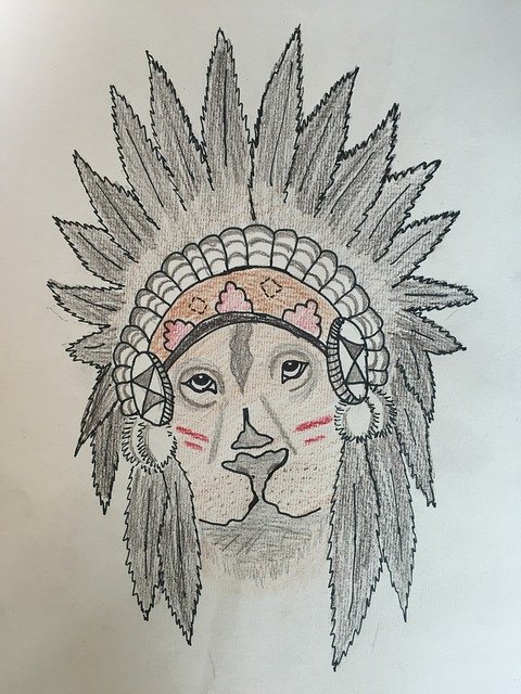 Free download Indian Lion -  free illustration to be edited with GIMP free online image editor