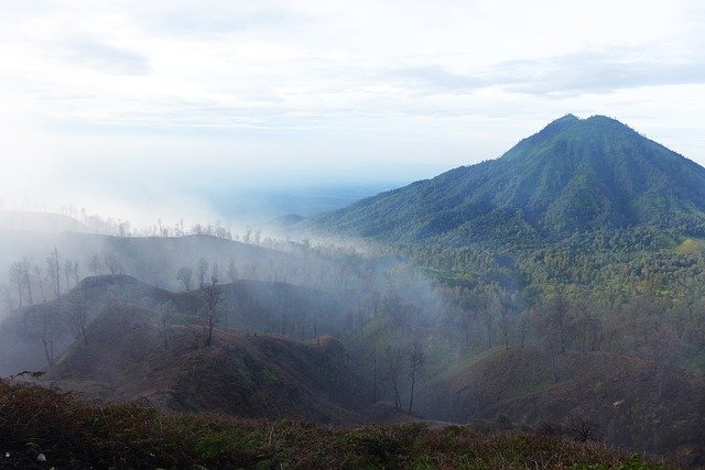 Free download Indonesia Ijen Fog -  free photo or picture to be edited with GIMP online image editor