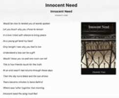 Free download Innocent Need free photo or picture to be edited with GIMP online image editor