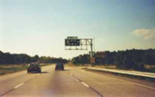 Free download Interstate 55 North at Exit 174B, US 67 South exit (1990)  free photo or picture to be edited with GIMP online image editor