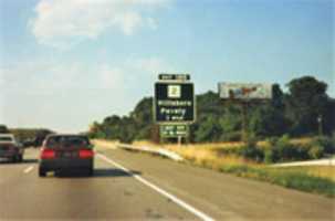 Free download Interstate 55 South approaches Route Z exit (1990)  free photo or picture to be edited with GIMP online image editor