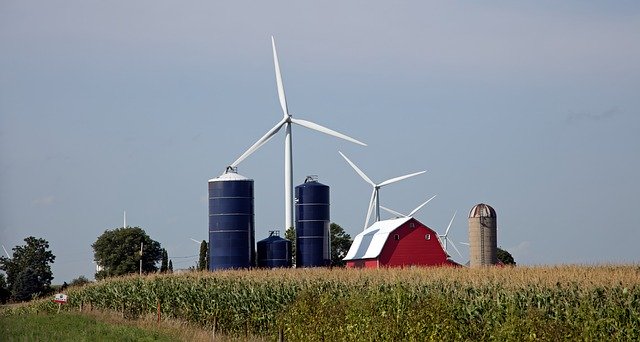 Free download Iowa America Farm Wind -  free photo or picture to be edited with GIMP online image editor