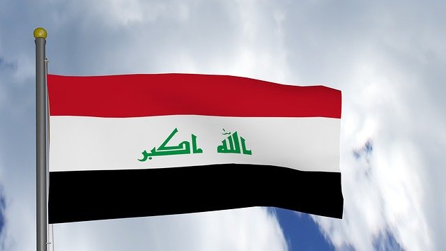 Free download Iraq Iraqi Flag -  free illustration to be edited with GIMP free online image editor