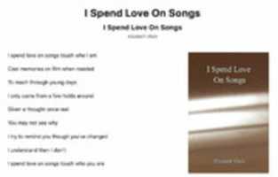 Free download I Spend Love On Songs free photo or picture to be edited with GIMP online image editor