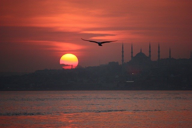 Free download Istanbul Sunset -  free photo or picture to be edited with GIMP online image editor