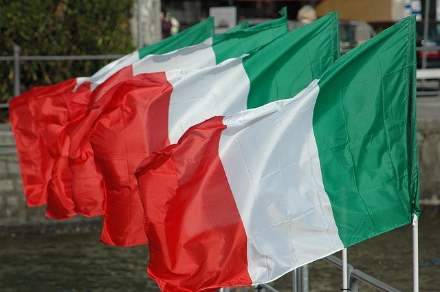 Téléchargement gratuit du drapeau italien Italie - photo ou image gratuite à éditer avec l'éditeur d'images en ligne GIMP