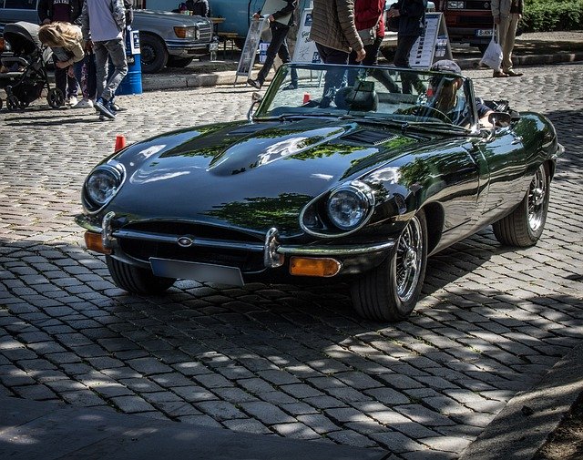 Free download Jaguar E Type Classic -  free photo or picture to be edited with GIMP online image editor