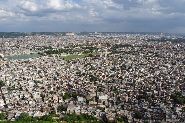 Free download Jaipur City View -  free photo or picture to be edited with GIMP online image editor