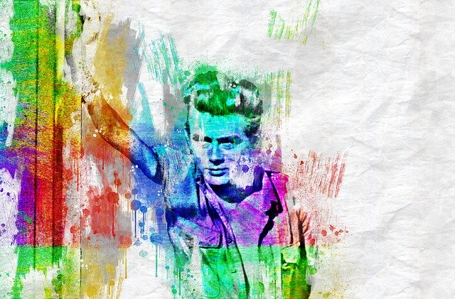 Free download James Dean Film Cinema -  free illustration to be edited with GIMP free online image editor
