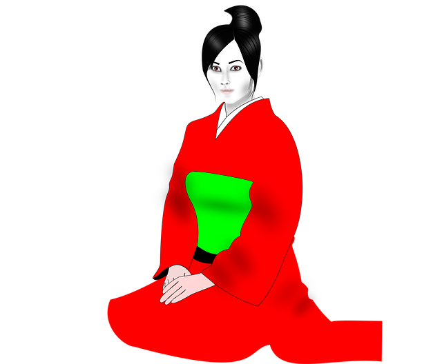 Free download Japanese Kimono Woman - Free vector graphic on Pixabay free illustration to be edited with GIMP free online image editor