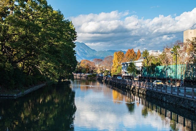 Free download japan japanese style river autumn free picture to be edited with GIMP free online image editor