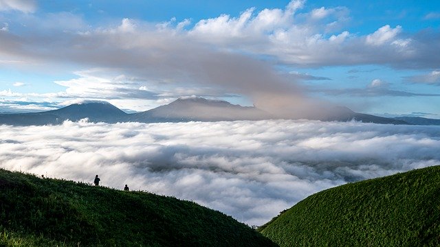 Free download Japan Kumamoto Aso Sea Of -  free photo or picture to be edited with GIMP online image editor