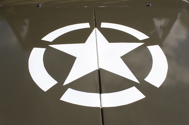 Free download jeep engine hood star usa army free picture to be edited with GIMP free online image editor