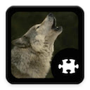 Jigsaw Wolf Puzzle  screen for extension Chrome web store in OffiDocs Chromium