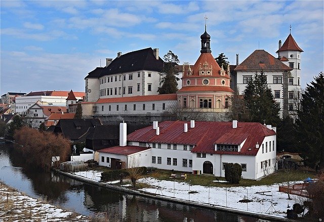 Free download Jindřichův Hradec Castle Roundel -  free photo or picture to be edited with GIMP online image editor