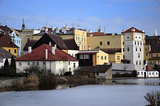 Free download Jindřichův Hradec Pond Castle -  free photo or picture to be edited with GIMP online image editor