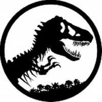 Free download jurassic-world-park-dinosaur-white-logo-edible-image-_463-463 free photo or picture to be edited with GIMP online image editor