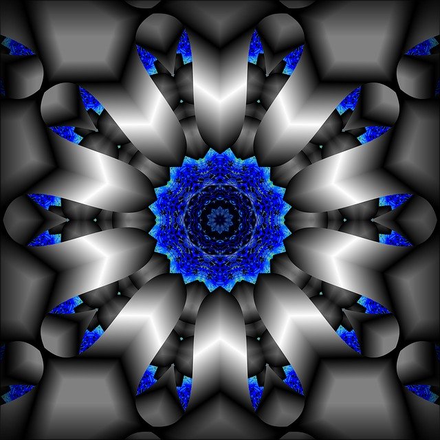 Free download Kaleidoscope Abstract Round -  free illustration to be edited with GIMP free online image editor