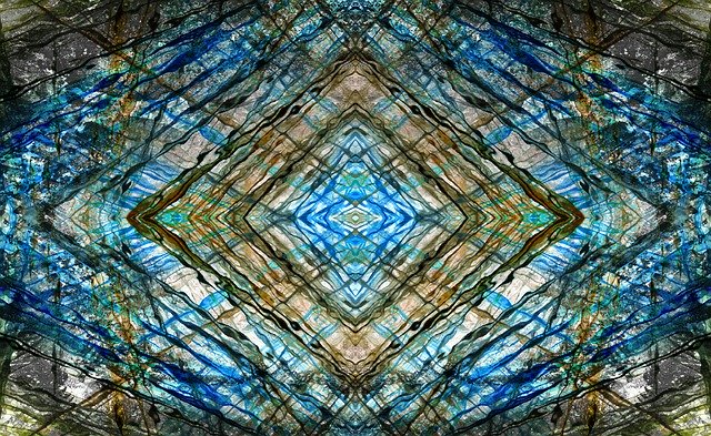 Free download Kaleidoscope Fractal Digital -  free illustration to be edited with GIMP free online image editor