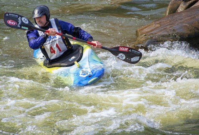 Free download Kayak River Whitewater -  free photo or picture to be edited with GIMP online image editor