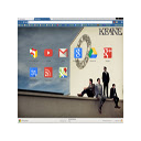 Keane Strangeland Theme  screen for extension Chrome web store in OffiDocs Chromium