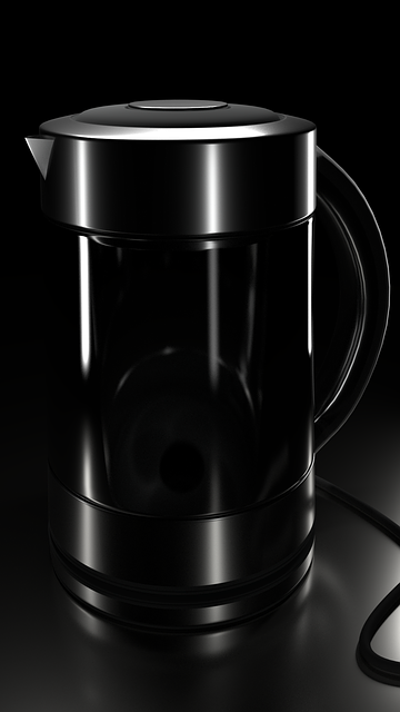 Free download Kettle Black Glass -  free illustration to be edited with GIMP free online image editor