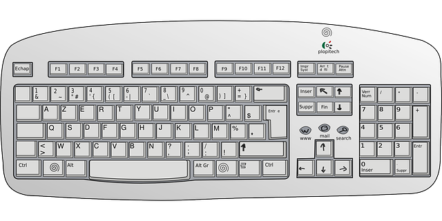 Free download Keyboard Computer Communication - Free vector graphic on Pixabay free illustration to be edited with GIMP free online image editor