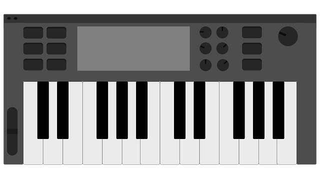 Free download Keyboard Midi Controller Music - Free vector graphic on Pixabay free illustration to be edited with GIMP free online image editor