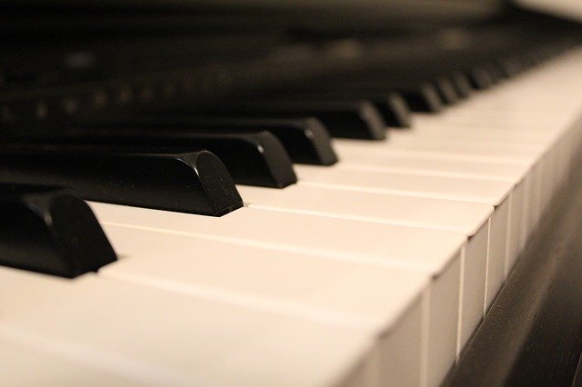 Free download Keyboard Piano Keys -  free photo or picture to be edited with GIMP online image editor