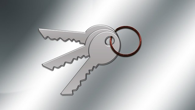 Free download Key Keychain House Keys Door -  free illustration to be edited with GIMP free online image editor