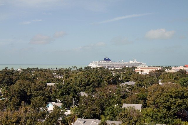 Free download Key West Cruise Ship -  free photo or picture to be edited with GIMP online image editor