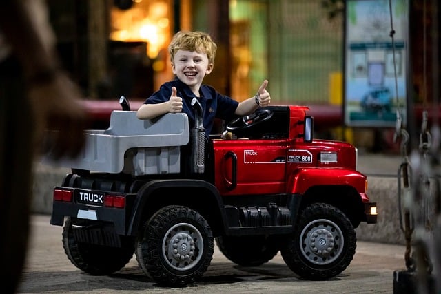 Free download kid toy truck truck night evening free picture to be edited with GIMP free online image editor