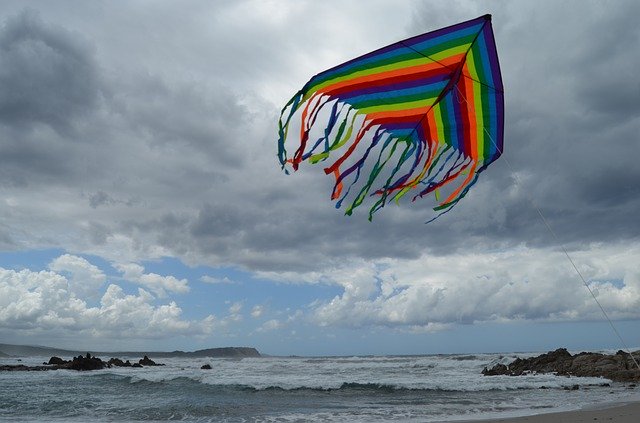 Free download Kite Sea Wind -  free photo or picture to be edited with GIMP online image editor