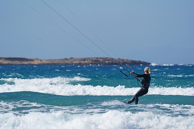 Free download kite surfing surfing kite sea free picture to be edited with GIMP free online image editor