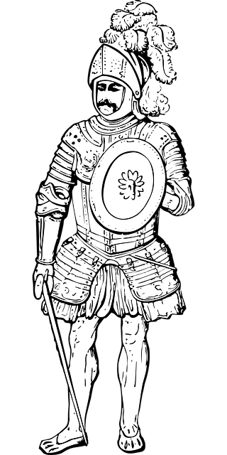 Free download Knight Armor Warrior - Free vector graphic on Pixabay free illustration to be edited with GIMP free online image editor