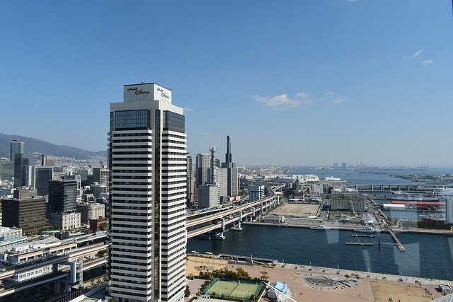Free download Kobe Japan Port Tower -  free photo or picture to be edited with GIMP online image editor