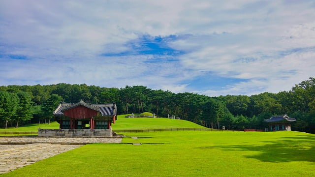 Free download korea unesco historic royal tomb free picture to be edited with GIMP free online image editor